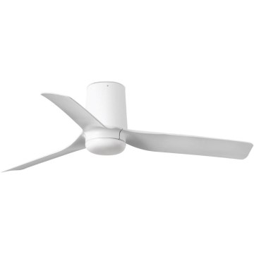 FARO 33832 - Deckenventilator MINI PUNT TUB S weiß d 90 cm + Fernbedienung