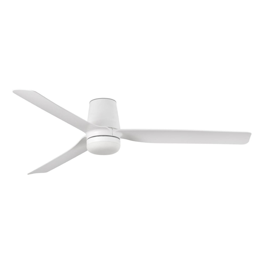 FARO 33832WT-1TW - Dimmbarer LED-Deckenventilator MINI PUNT TUB S LED/10W/230V 2700/4000/6000K weiß d 90 cm Wi-Fi Tuya + Fernbedienung