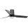 FARO 33834-1TW - Dimmbarer LED-Deckenventilator MINI PUNT TUB S LED/10W/230V 2700/4000/6000K d 90 cm schwarz + Fernbedienung