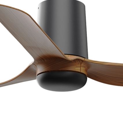 FARO 33835 - Deckenventilator MINI PUNT TUB S braun/schwarz d 90 cm + Fernbedienung