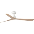 FARO 34195 - Deckenventilator ROCKER M Ø 132 cm beige/weiß + Fernbedienung