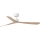 FARO 34195 - Deckenventilator ROCKER M Ø 132 cm beige/weiß + Fernbedienung
