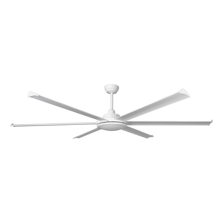 FARO 34202-130 - LED-Deckenventilator ROTTERDAM XL LED/32W/230V weiß d 200 cm + Fernbedienung