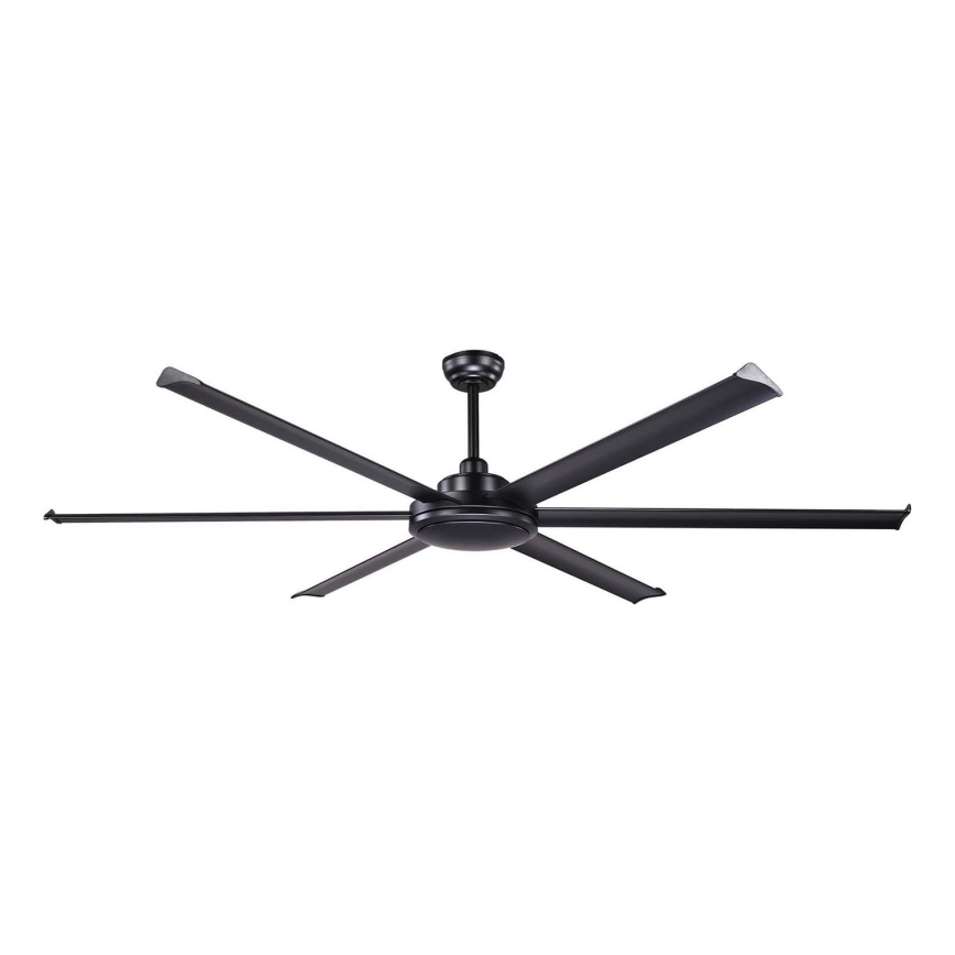 FARO 34203 - Deckenventilator ROTTERDAM XL schwarz d 200 cm + Fernbedienung