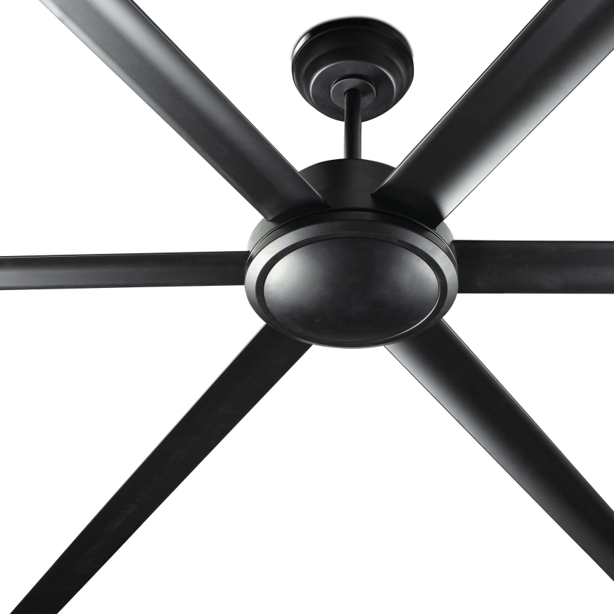 FARO 34203 - Deckenventilator ROTTERDAM XL schwarz d 200 cm + Fernbedienung