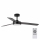 FARO 34261 - LED-Deckenventilator BARTH LED/24W/230V schwarz + Fernbedienung