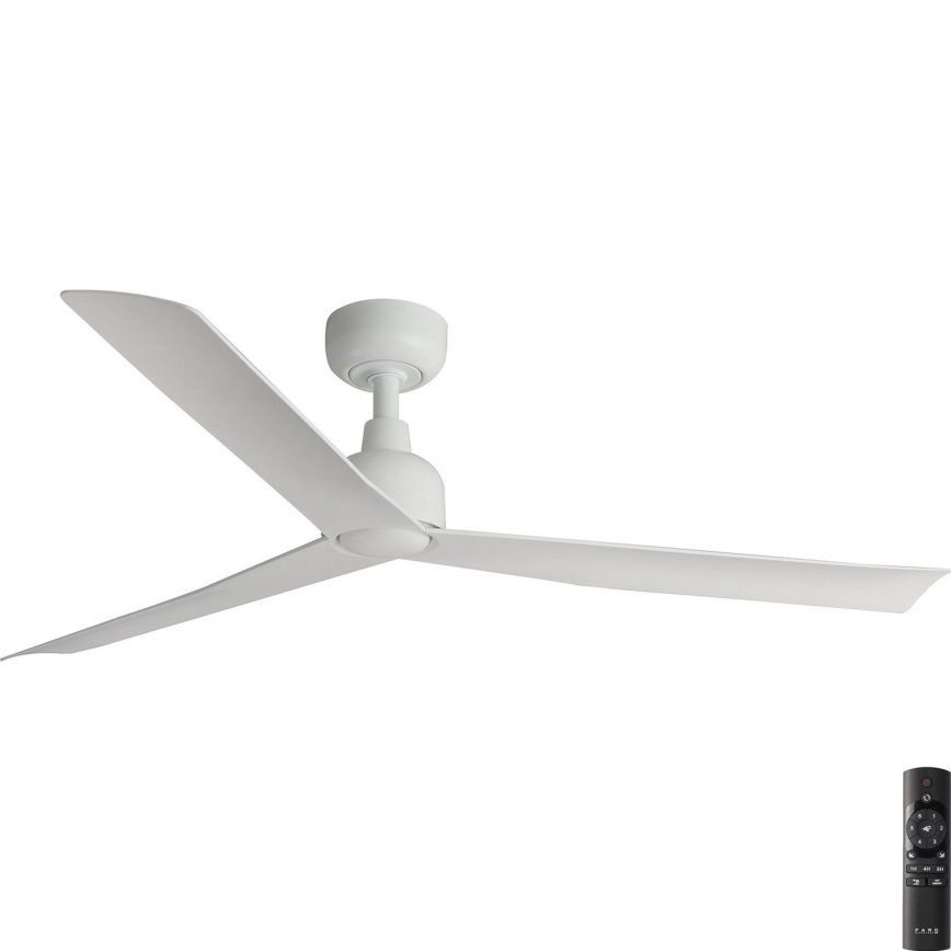 FARO 34274 - Deckenventilator MARINE M weiß d 125 cm IP44 + Fernbedienung