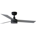 FARO 34285WT1S - dimmbarer LED-Deckenventilator CRUISER S LED/18W/230V 2700/3000/4000K Ø 106 cm grau/schwarz Tuya Wi‑Fi + Fernbedienung