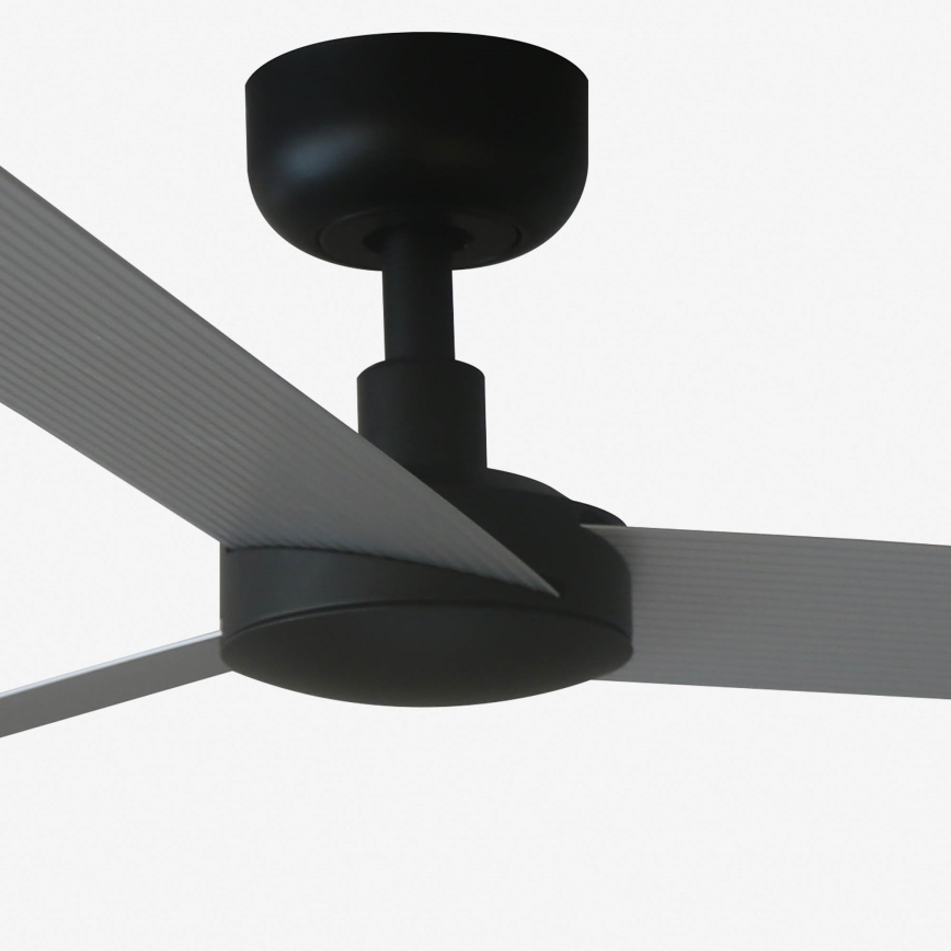 FARO 34286 - Deckenventilator CRUISER L schwarz d 132 cm + Fernbedienung