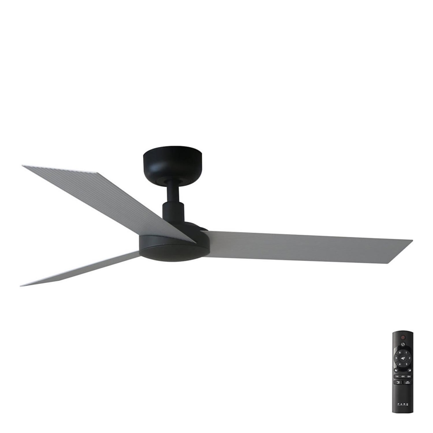 FARO 34287 - Deckenventilator CRUISER XL schwarz d 160 cm + Fernbedienung