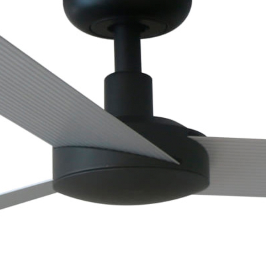 FARO 34287 - Deckenventilator CRUISER XL schwarz d 160 cm + Fernbedienung