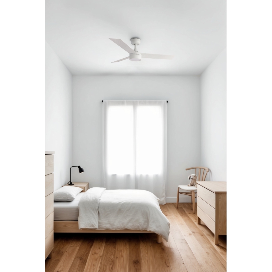 FARO 34288-1TW - Dimmbarer LED-Ventilator CRUISER S LED/20W/230V d 106 cm 2700/4000/6500K + Fernbedienung