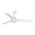 FARO 34288WT1S - Dimmbarer LED-Deckenventilator CRUISER S LED/18W/230V 2700/3000/4000K Ø 106 cm weiß Wi-Fi Tuya + Fernbedienung