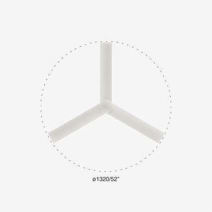 FARO 34290WP - Deckenventilator CRUISER L weiß d 132 cm SMART + Fernbedienung