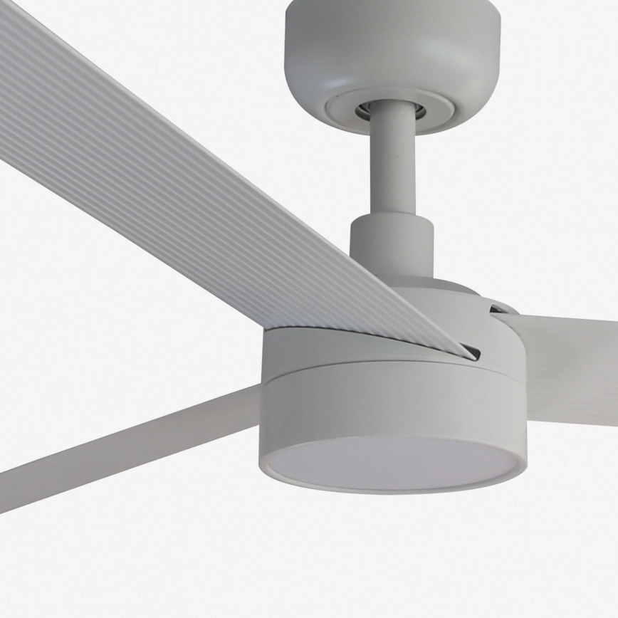 FARO 34290WT1S - LED-dimmbarer Deckenventilator CRUISER L LED/18 W/230 V 2700/3000/4000 K Ø 132 cm weiß Wi-Fi Tuya + Fernbedienung