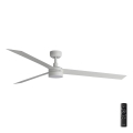 FARO 34292-1TW - Dimmbarer LED-Ventilator CRUISER LED/20W/230V 2700/3000/4000K Ø 160 cm weiß + Fernbedienung