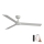 FARO 34292WP - Deckenventilator CRUISER XL weiß d 160 cm SMART + Fernbedienung
