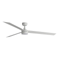 FARO 34292WT1S - LED-dimmbarer Deckenventilator CRUISER XL LED/18W/230V 2700/3000/4000K, Ø 160 cm, weiß, Tuya Wi‑Fi + Fernbedienung