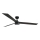 FARO 34293WT1S - LED-dimmbarer Deckenventilator CRUISER XL LED/18W/230V 2700/3000/4000K Ø 160 cm schwarz Wi-Fi Tuya + Fernbedienung