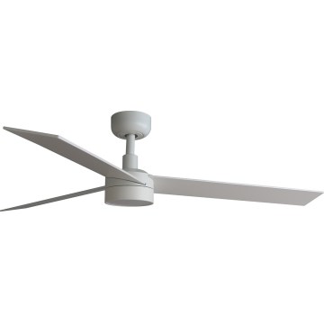FARO 34297WT-1TW - Dimmbarer LED-Deckenventilator RUDDER L LED/18W/230V 2700/4350/6000K weiß d 132 cm Wi-Fi Tuya + Fernbedienung
