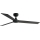 FARO 34298WT - Deckenventilator RUDDER L schwarz/Wenge d 132 cm Wi-Fi Tuya + Fernbedienung