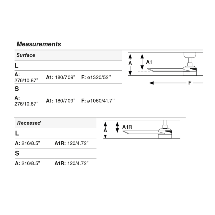 FARO 34298WT1S - LED-dimmbarer Deckenventilator RUDDER L LED/18W/230V 2700/3000/4000K Ø 132 cm braun/schwarz Wi-Fi Tuya + Fernbedienung