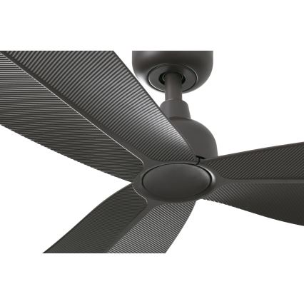 FARO 34301 - Deckenventilator PALMA braun d 129 cm IP44 + Fernbedienung