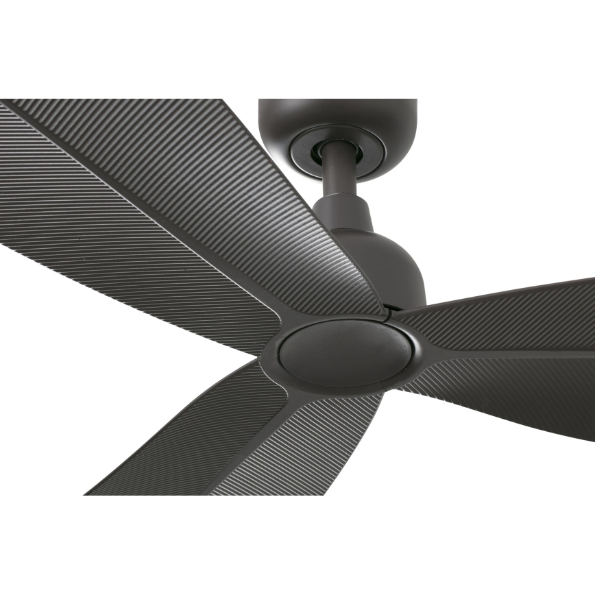 FARO 34301 - Deckenventilator PALMA braun d 129 cm IP44 + Fernbedienung