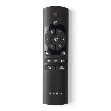 FARO 34304 - Fernbedienung für Ventilatoren, 2× AAA, schwarz