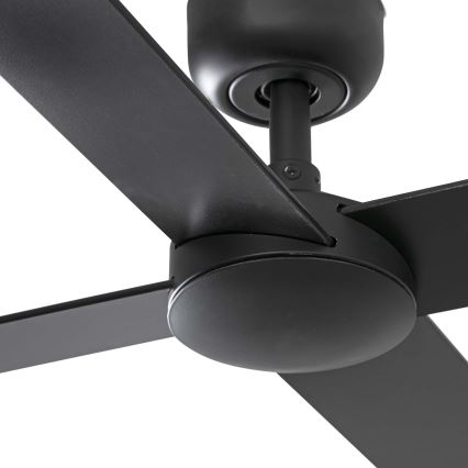 FARO 34356 - Deckenventilator RUDDER L braun/schwarz d 132 cm + Fernbedienung