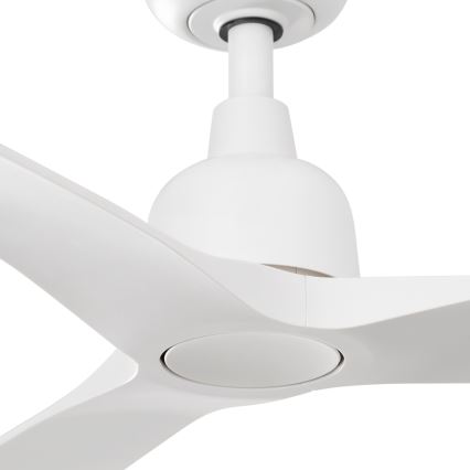 FARO 34363 - Deckenventilator OUTWOOD L weiß d 150 cm IP44 + Fernbedienung