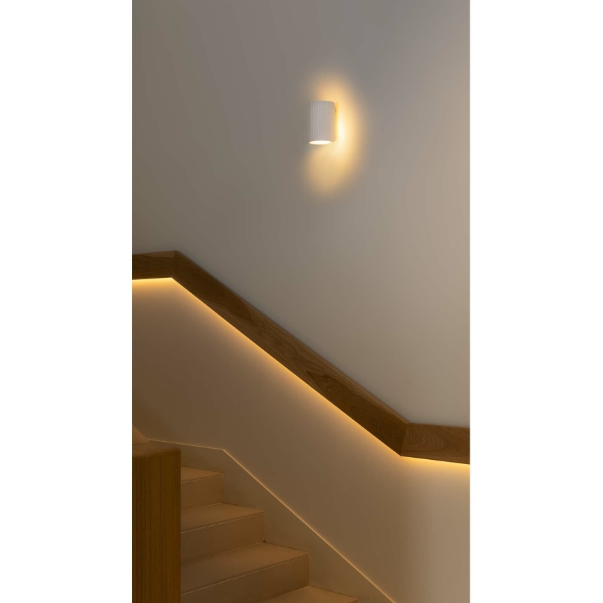 FARO 40522 - Wandleuchte SOLE 1xGU10/8W/230V weiß rund