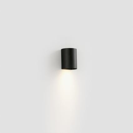 FARO 40523 - Wandleuchte SOLE 1xGU10/8W/230V schwarz rund