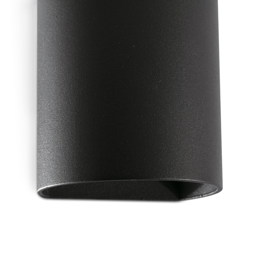 FARO 40523 - Wandleuchte SOLE 1xGU10/8W/230V schwarz rund