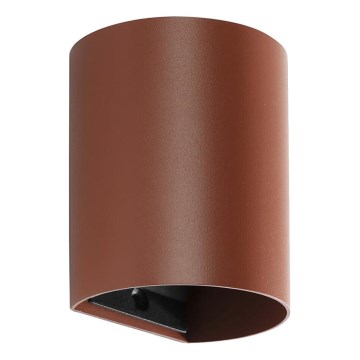 FARO 40525 - Wandleuchte SOLE 1xGU10/8W/230V ziegelrot rund