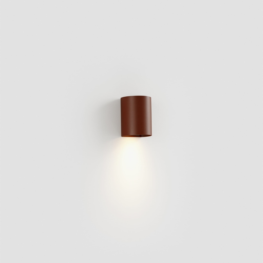 FARO 40525 - Wandleuchte SOLE 1xGU10/8W/230V ziegelrot rund