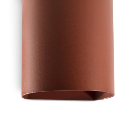 FARO 40525 - Wandleuchte SOLE 1xGU10/8W/230V ziegelrot rund