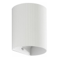 FARO 40526 - Wandleuchte SOLE 1xGU10/8W/230V weiß gewellt rund