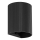 FARO 40527 - Wandleuchte SOLE 1xGU10/8W/230V schwarz gewellt rund