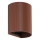 FARO 40529 - Wandleuchte SOLE 1xGU10/8W/230V ziegelrot gewellt rund