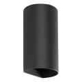 FARO 40539 - Wandleuchte SOLE 2xGU10/8W/230V schwarz rund