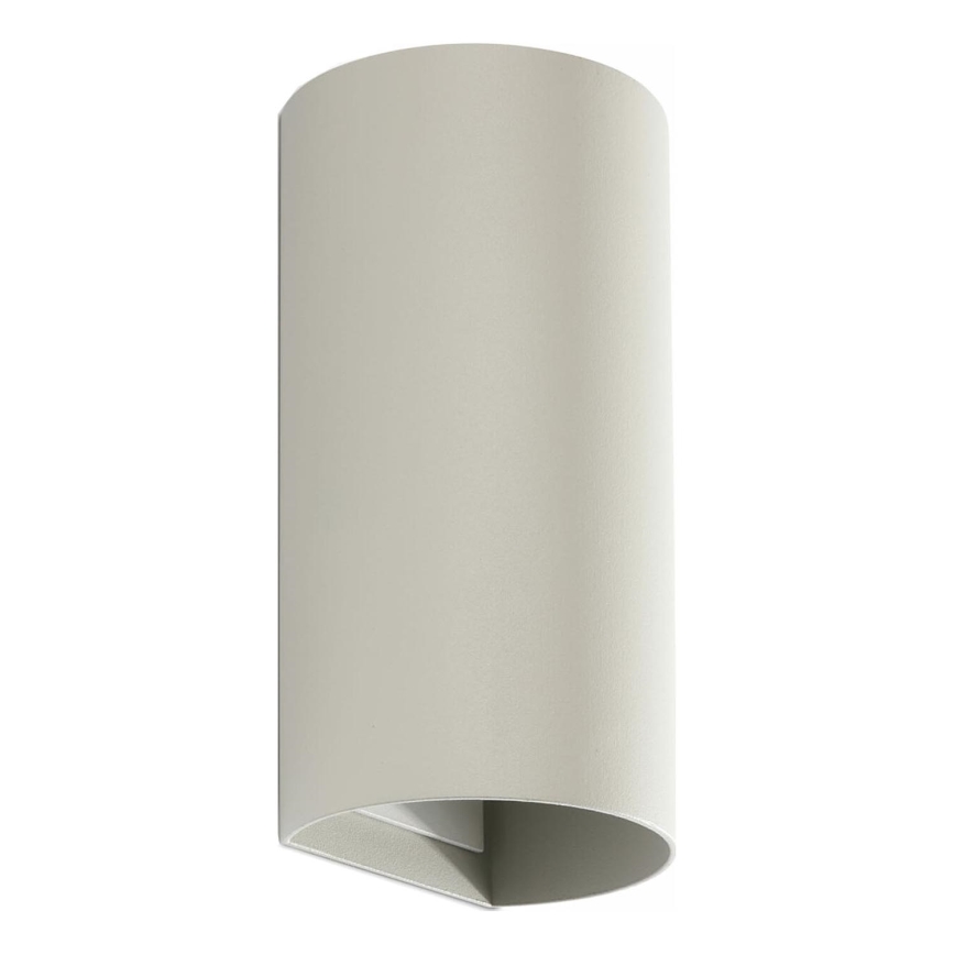 FARO 40540 - Wandleuchte SOLE 2xGU10/8W/230V grau rund