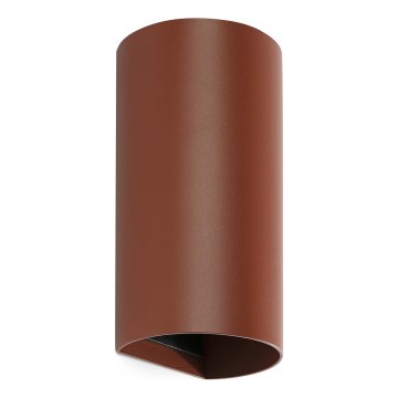 FARO 40541 - Wandleuchte SOLE 2xGU10/8W/230V ziegelrot rund