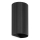 FARO 40543 - Wandleuchte SOLE 2xGU10/8W/230V schwarz gewellt rund