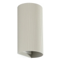 FARO 40544 - Wandleuchte SOLE 2xGU10/8W/230V grau gewellt rund