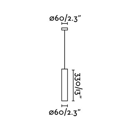 FARO 43755 - Kronleuchter an Schnur STAN 1xGU10/8W/230V