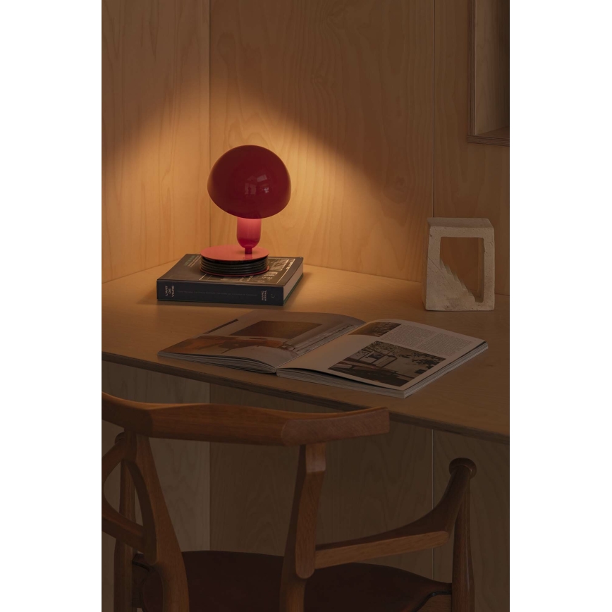 FARO 56103 - Tischleuchte mit Klemme 2-in-1 BELA 1xE27/15W/230V rot