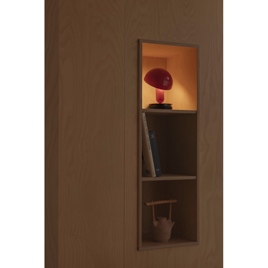 FARO 56103 - Tischleuchte mit Klemme 2-in-1 BELA 1xE27/15W/230V rot