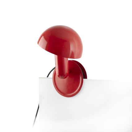 FARO 56103 - Tischleuchte mit Klemme 2-in-1 BELA 1xE27/15W/230V rot