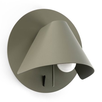 FARO 62356 - Wand-Spot NOON 1xE27/15W/230V khaki